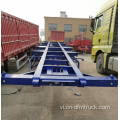 3 trục Tri-axle 40ft 65 tấn Skeleton Semi Trailer